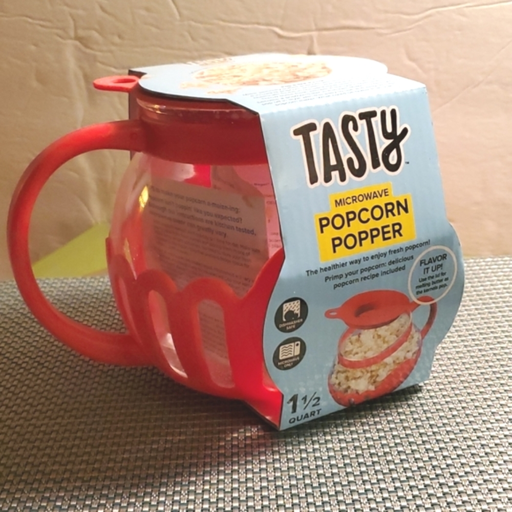 Popcorn Popper, Tasty, microwave